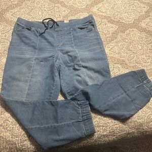 Jogger pull on jeans